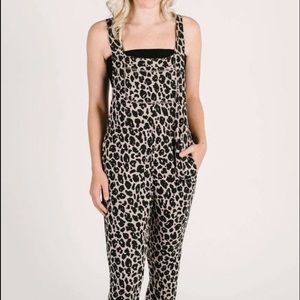 Smash + Tess leopard romper - BRAND NEW